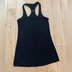 Lululemon Swiftly Tech Racerback Tank Top Hip Length Black Size 8